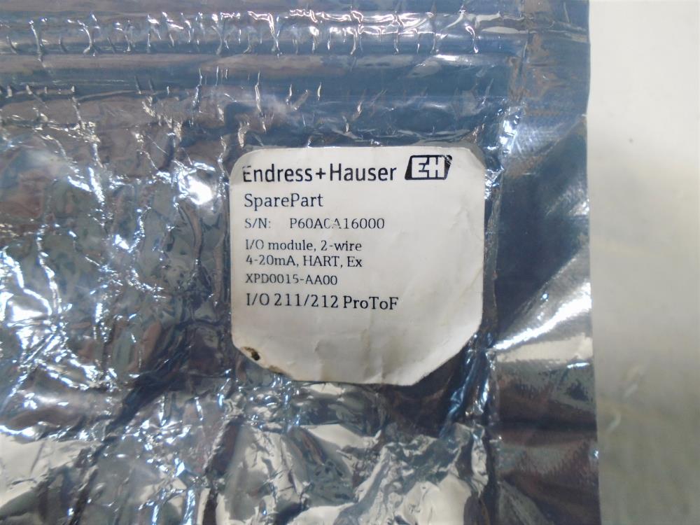 Endress Hauser SD02 Display Module, I/O, 2-Wire w/ Push Buttons XPD0024-AC00